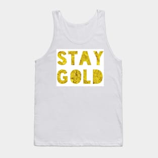 Stay Gold Tank Top